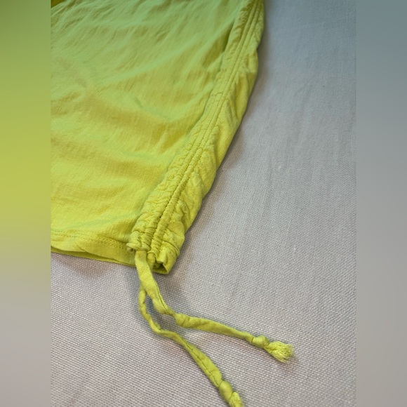 Mini dress scrunch, green, M - Picture 8 of 15